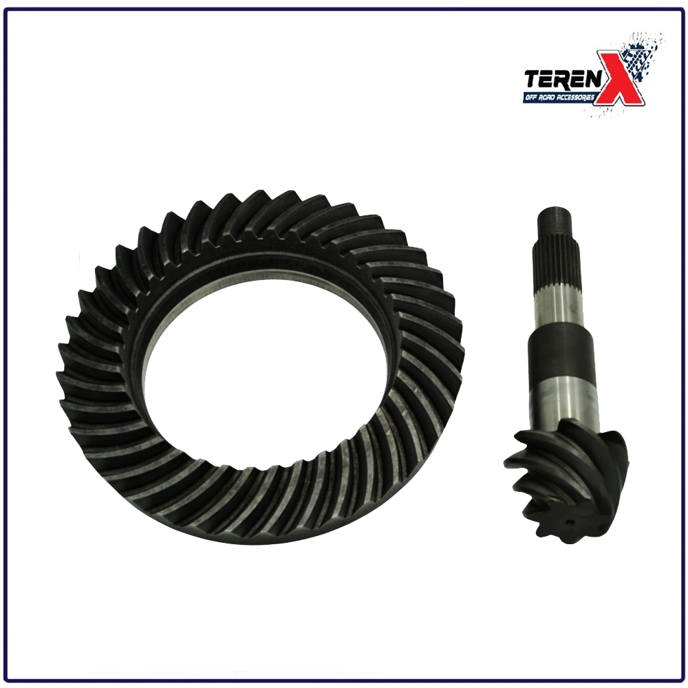 Set pinion și coroana punte față 5.429 pentru Nissan Patrol Y60 Y61 marca HF