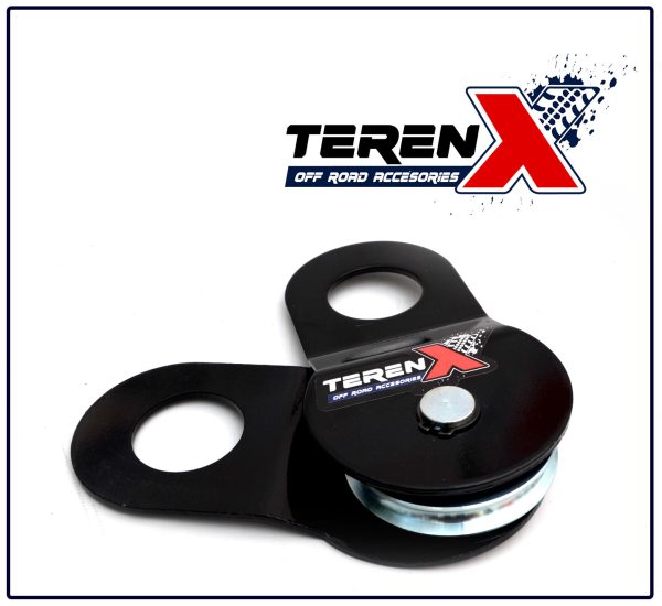 ScripeteTitanium de la TerenX negru pentru troliu, capacitate 8 tone