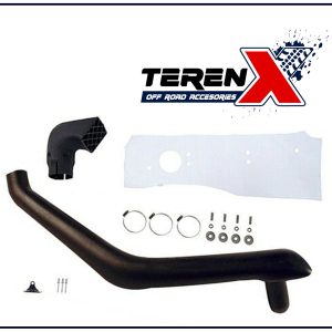 Kit de snorkel Suzuki Jimny complet cu tub de admisie, colector de aer, șablon de montaj, coliere și accesorii de fixare