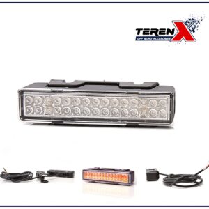 Tripla spate multifuncțională cu LED-uri, universală, 12V - 24V, cod 747