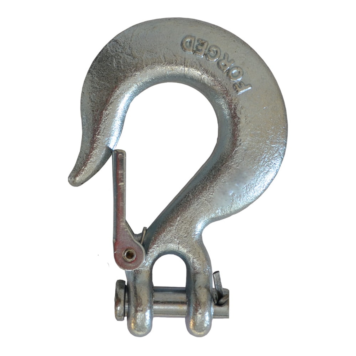 Cârlig bolt 1/2" cu siguranță (pin asigurare) Titanium Winch, oțel clasa G70, rezistent la coroziune, compatibil trolii 17000 lbs