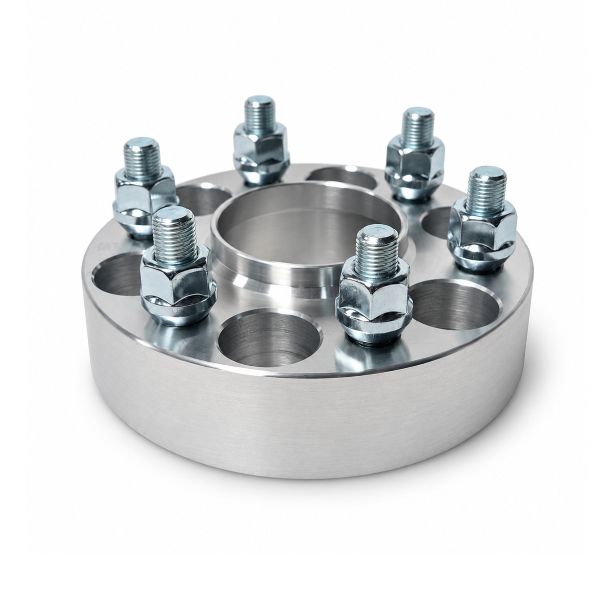 Set 4 flanșe distanțiere 6x114.3, CB 66.1, M12x1.25, 40 mm - Nissan Navara D40, Navara D23 NP300, Pathfinder R51 - imagine 5