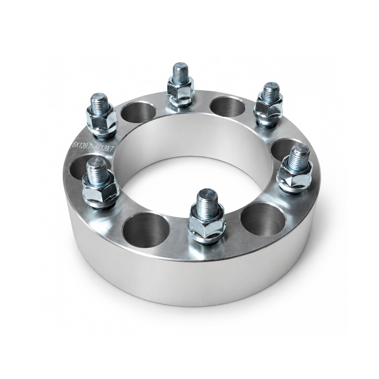 Set 4 flanșe distanțiere 50 mm, 6x139.7, M12x1.25, CB 110 - Nissan Patrol - imagine 2