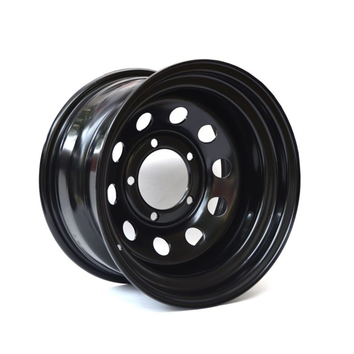 Jantă oțel off-road 15x8 5x139.7 ET-30 CB110 pentru Suzuki Jimny, Vitara, Grand Vitara I și Kia Sportage I