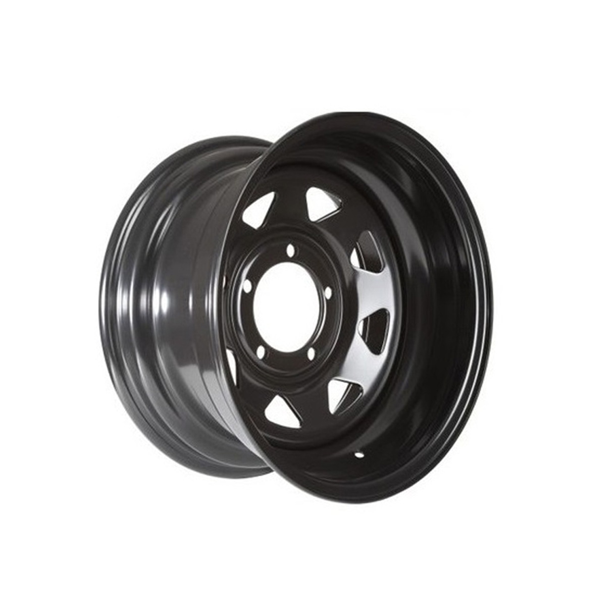 Jantă oțel off-road 16x7 5x139.7 ET-30 CB110 pentru Jimny, Vitara, Grand Vitara I, Sportage I și Sorento I