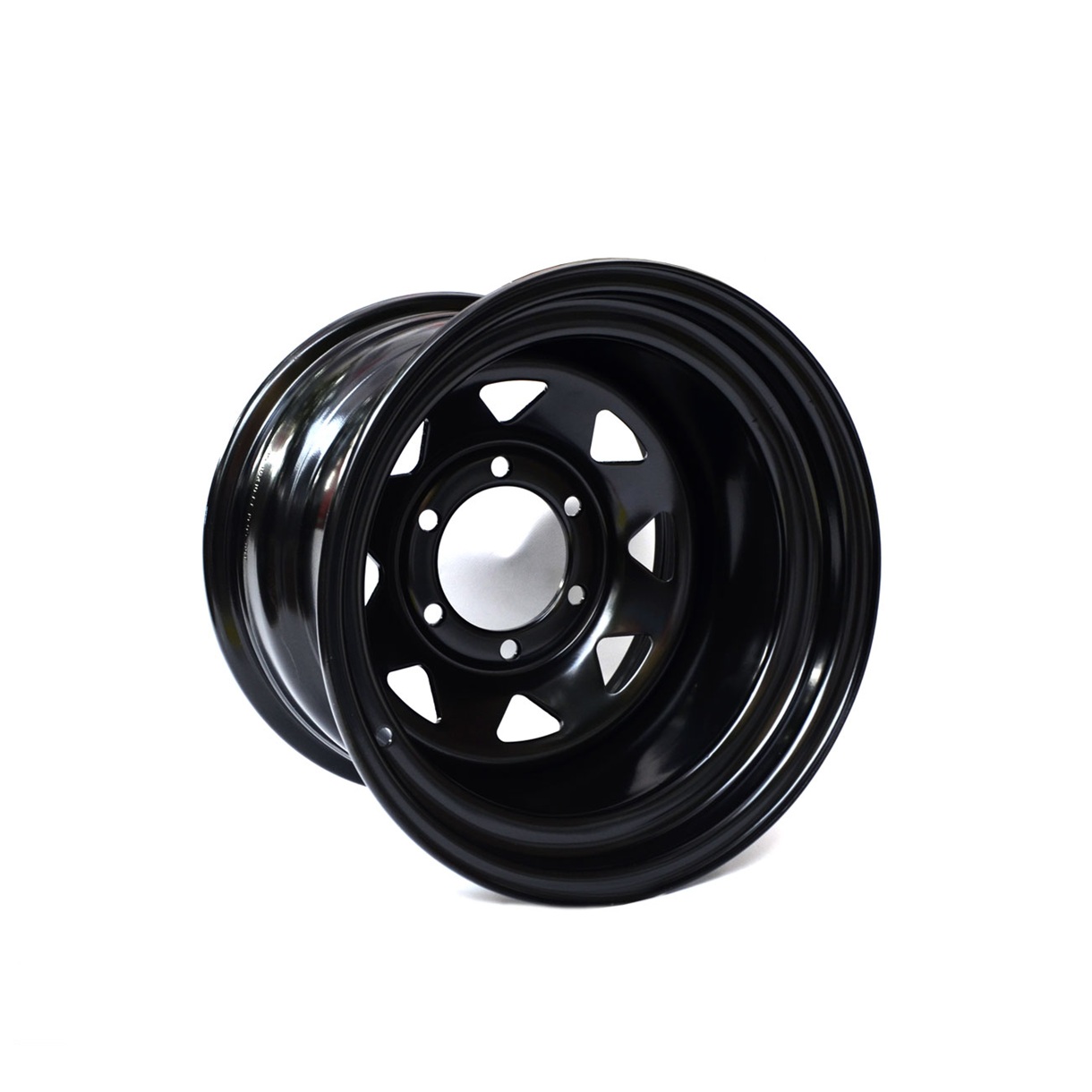 Jantă oțel off-road 16x10 6x139.7 ET-50 CB110 pentru Patrol Y60 Y61, Pajero, L200 și Hilux