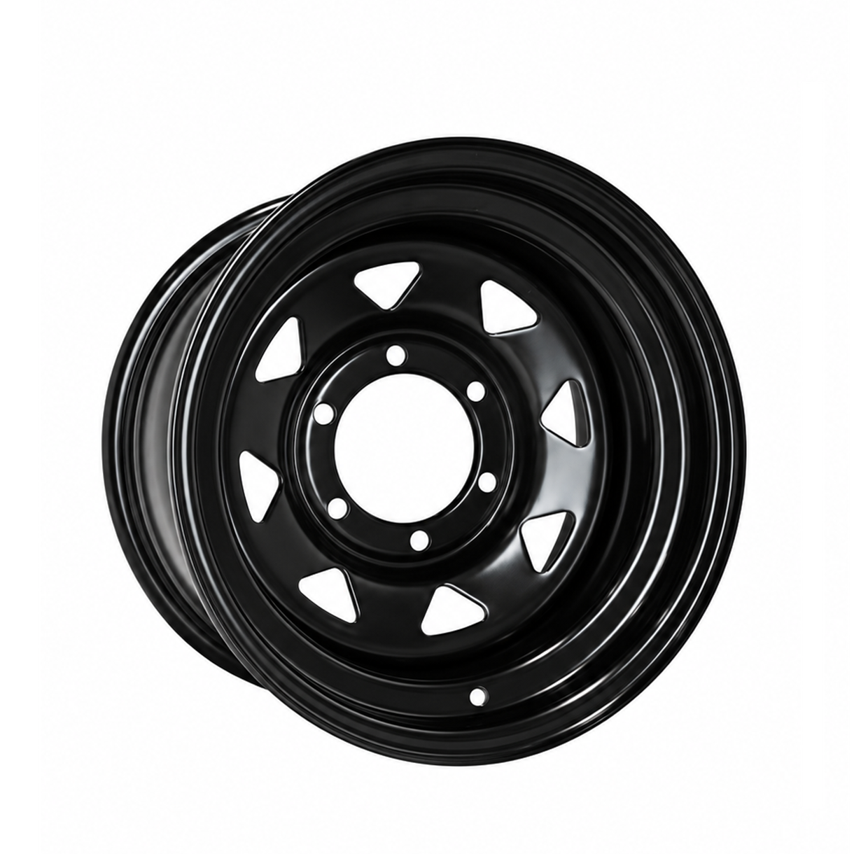 Jantă oțel off-road 16x7 6x139.7 ET-35 CB110 pentru Patrol Y60 Y61, Pajero, Hilux și L200