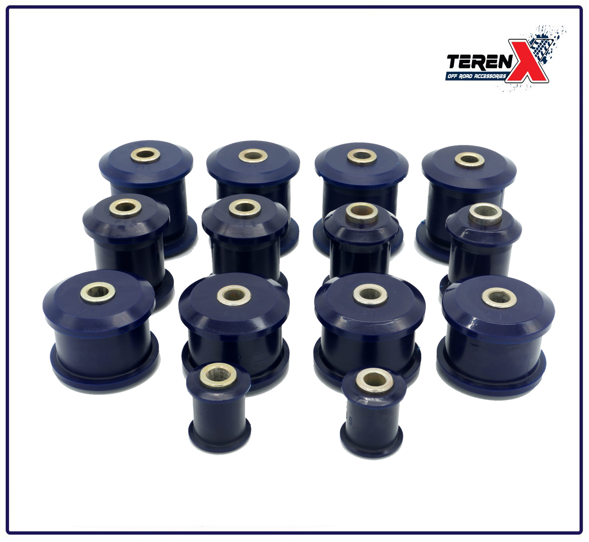 Set bucșe poliuretanice suspensie față și spate Suzuki Grand Vitara I (1999–2005)
