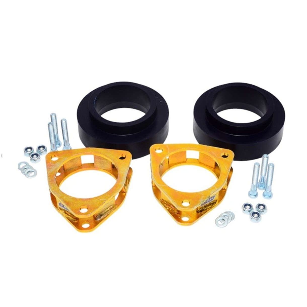 Kit înălțare 4 cm ORE4x4 pentru Toyota RAV4 I, cu distanțiere McPherson față și înălțătoare arcuri spate din poliuretan