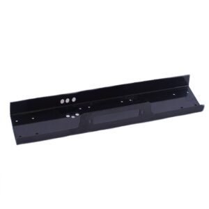 Placă universală suport montaj troliu auto 14000-20000 lbs, oțel 5mm, vopsire pulbere powder coat, sistem găuri universal