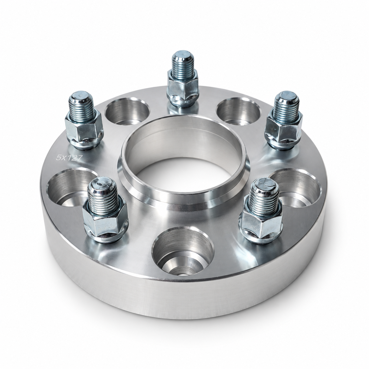 Set 4 flanșe distanțiere 5x127, CB 71.5, 1/2"-20, 30 mm - Jeep Grand Cherokee WJ, Wrangler JK, Cherokee KK - imagine 7