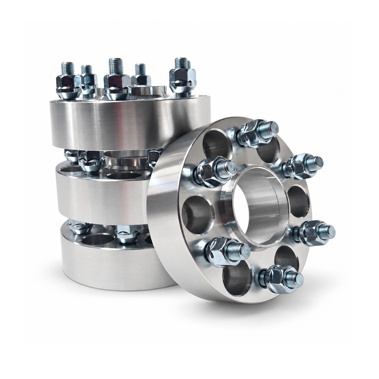 Set 4 flanșe distanțiere 40 mm 6x114.3 CB 66.1 M12x1.25 pentru Nissan Navara D40, D23 și Pathfinder R51