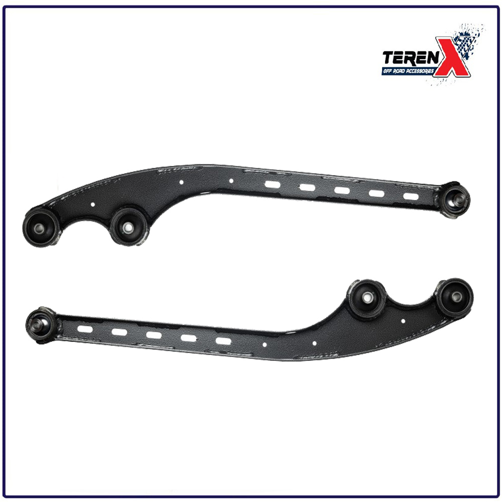 Brațe față întărite cu uniball pentru Suzuki Jimny, compatibile cu lift 2–4 inch, set complet pentru puntea față