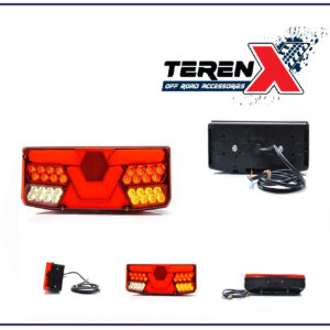 Triplă LED multifuncțională 6 funcții montaj spate dreapta, WAS cod 1062