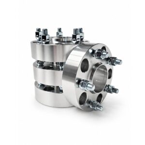 Set 4 flanșe distanțiere 40 mm 5x127 CB 71.5 M14x1.5 pentru Jeep Wrangler JL, Gladiator și Grand Cherokee WK2