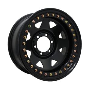 Jantă oțel beadlock 15x8 6x139.7 ET-30 CB110 pentru Patrol Y60 Y61, Pajero și Hilux