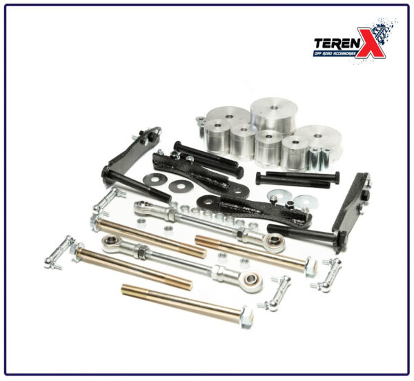 Kit +3'' pentru VW Touareg, Porsche Cayenne și Audi Q7 – Kit complet pentru ridicarea suspensiei și îmbunătățirea capacităților off-road