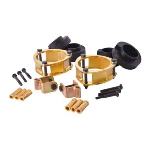 Kit înălțare suspensie 5 cm (2 inch) Suzuki Grand Vitara I 1998-2005 — distanțiere amortizoare față și spate, bucșe arcuri și accesorii montaj