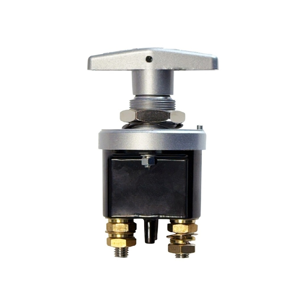 Întrerupător general curent heblu kill switch 12-36V DC, 500A continuu, vârf 5000A, contacte cupru argintat, carcasă aliaj turnat sub presiune