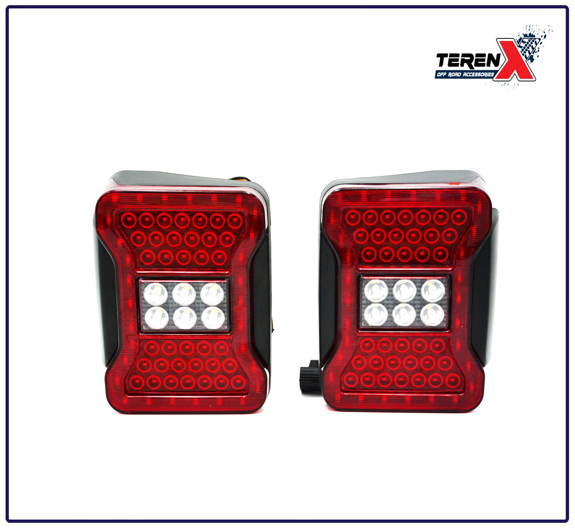 Triple spate LED Jeep Wrangler JK 2007–2017