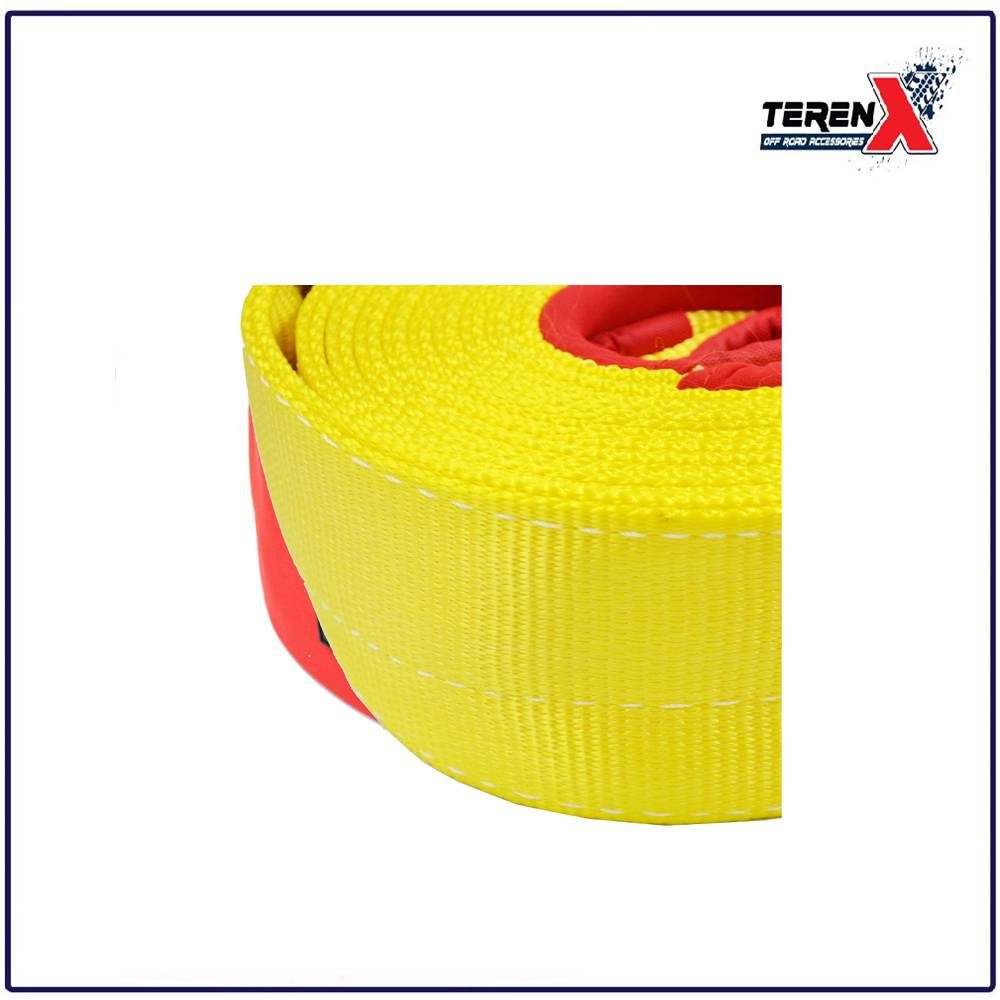 Șufă copac, chingă Titanium Winch 3T, 3 m x 90 mm, cu protecții - imagine 4