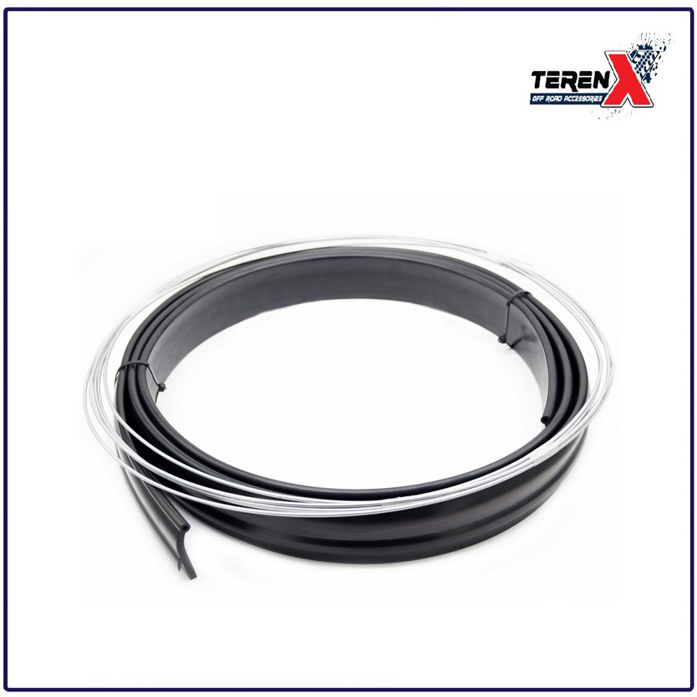 Extensii aripi / overfendere +3 cm întărite cu sârmă - set 3 m - imagine 2