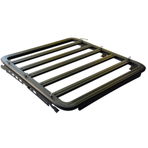 Platformă portbagaj din oțel și aluminiu negru mat pentru Toyota Hilux Revo 2016-2025.