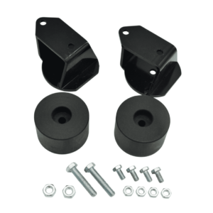Set distanțiere opritoare suspensie ORE4x4 LO-JK1 față și spate pentru Jeep Wrangler JK, kit înălțare 5-7,5 cm (2"-3"), oțel cu acoperire anticorozivă