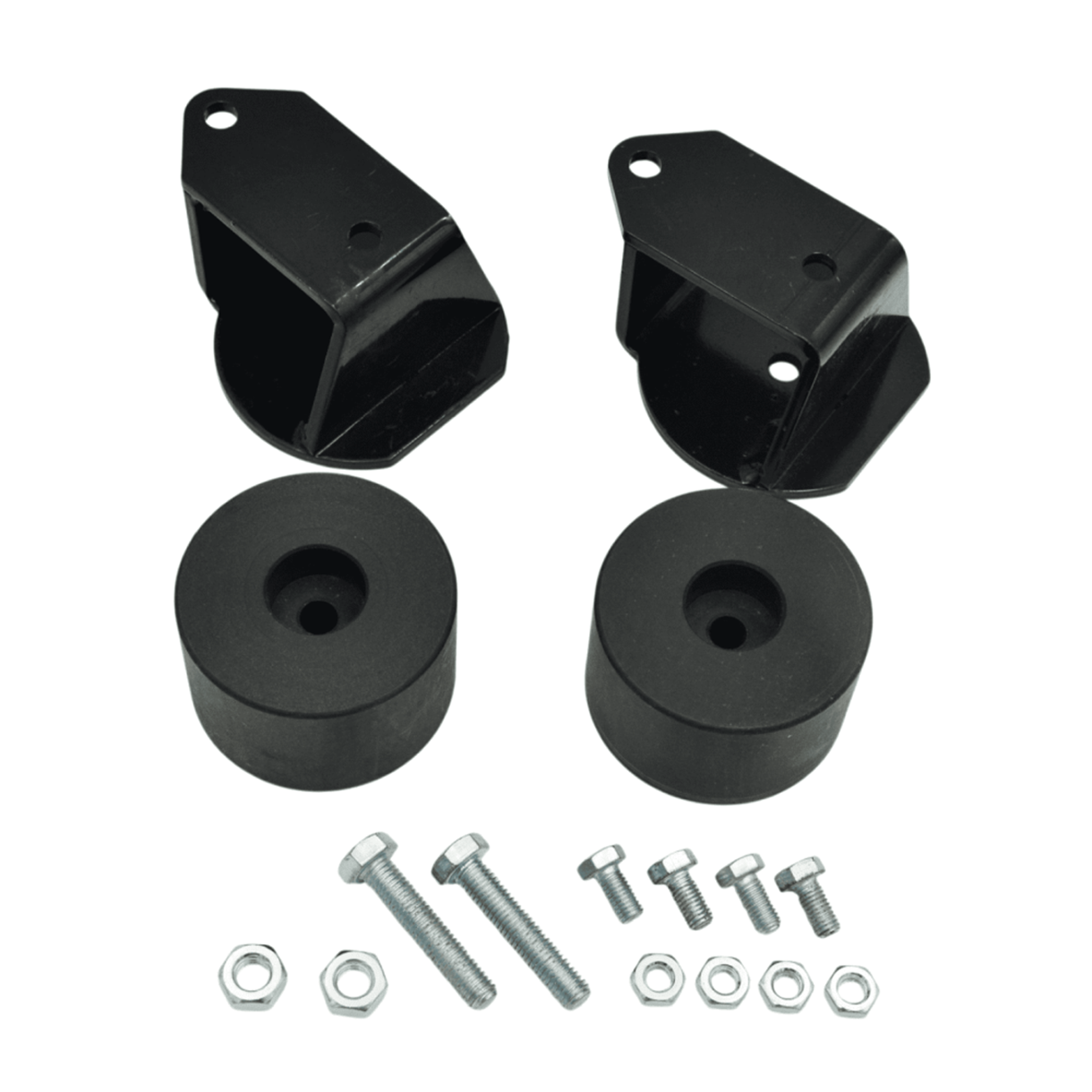 Set distanțiere opritoare suspensie ORE4x4 LO-JK1 față și spate pentru Jeep Wrangler JK, kit înălțare 5-7,5 cm (2"-3"), oțel cu acoperire anticorozivă