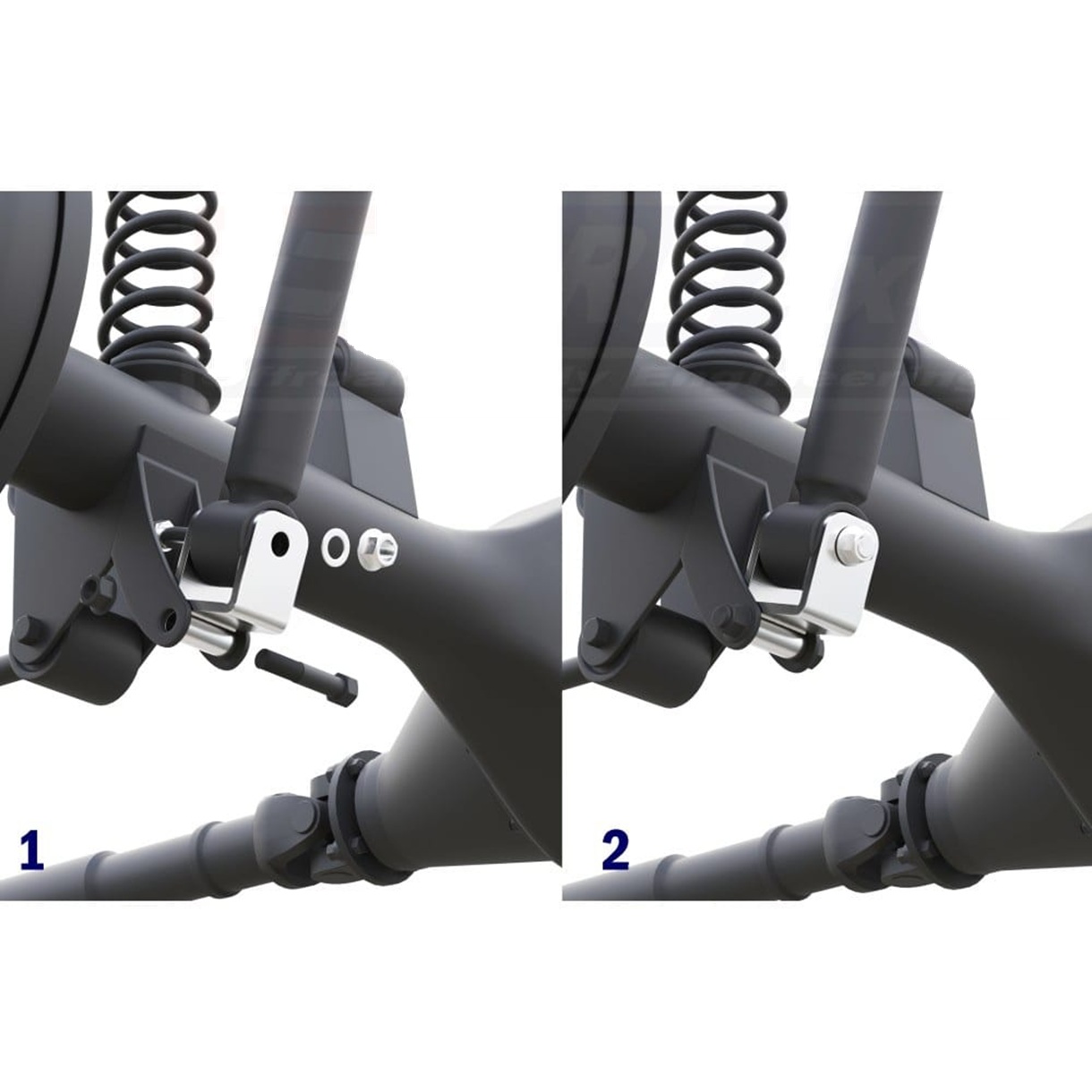 Set prelungitoare amortizoare spate +5cm Suzuki Vitara / Grand Vitara I (1998-2005) - imagine 3