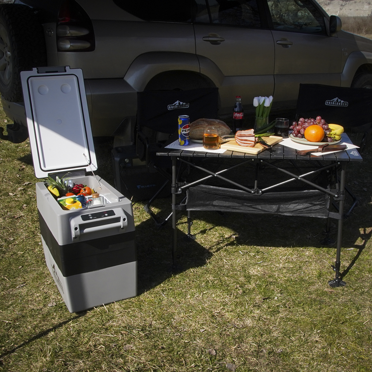 Frigider auto cu compresor Overlander 55L, Bluetooth, 12/24/220V - imagine 4