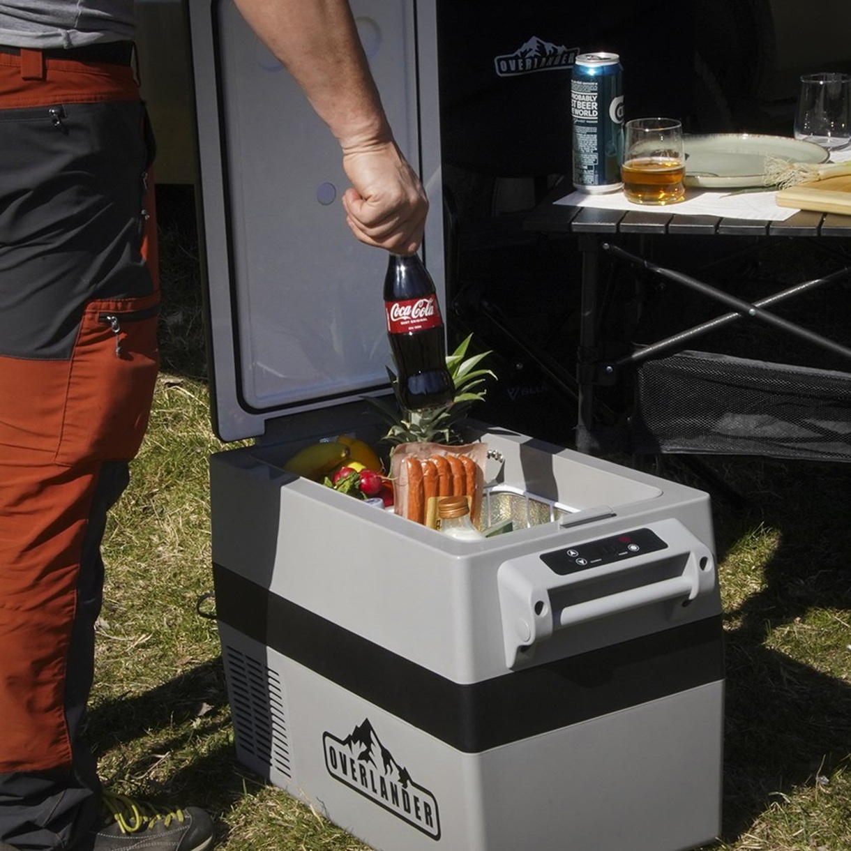 Frigider auto cu compresor Overlander 45L, 12/24/220V, fără Bluetooth - imagine 3