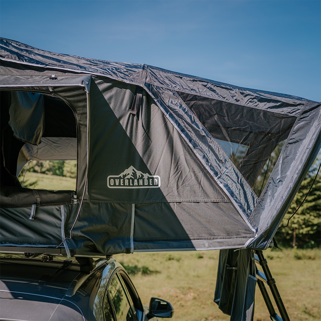 Cort plafon auto Overlander Discover MAX 2.1, Sky Roof, 3 - 4 persoane - imagine 9