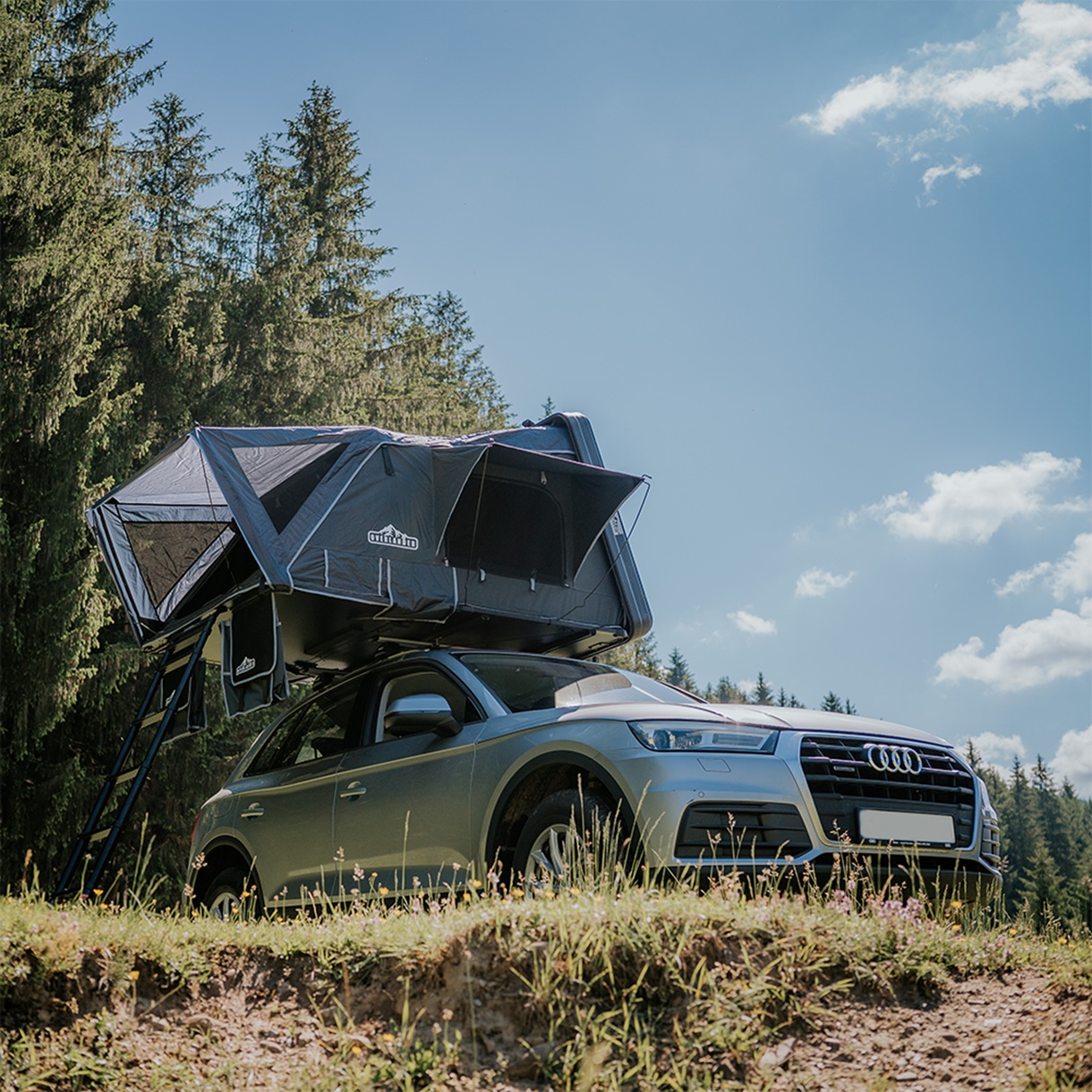 Cort plafon auto Overlander Discover MAX 2.1, Sky Roof, 3 - 4 persoane - imagine 2