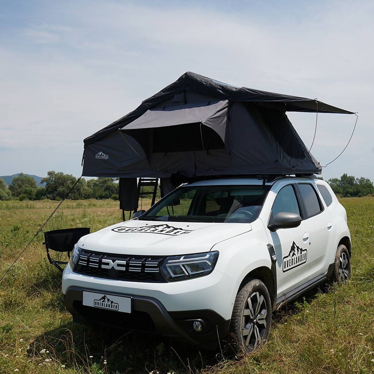 Cort plafon auto Overlander Explorer 3.0, 140 cm, cu Sky Roof - imagine 4