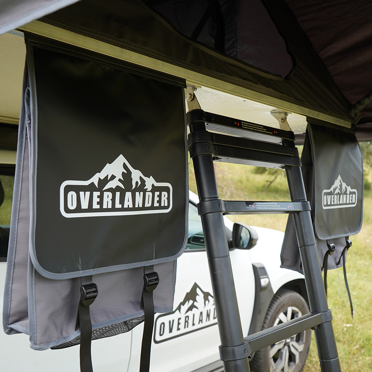 Cort plafon auto Overlander Explorer 3.0, 140 cm, cu Sky Roof - imagine 16