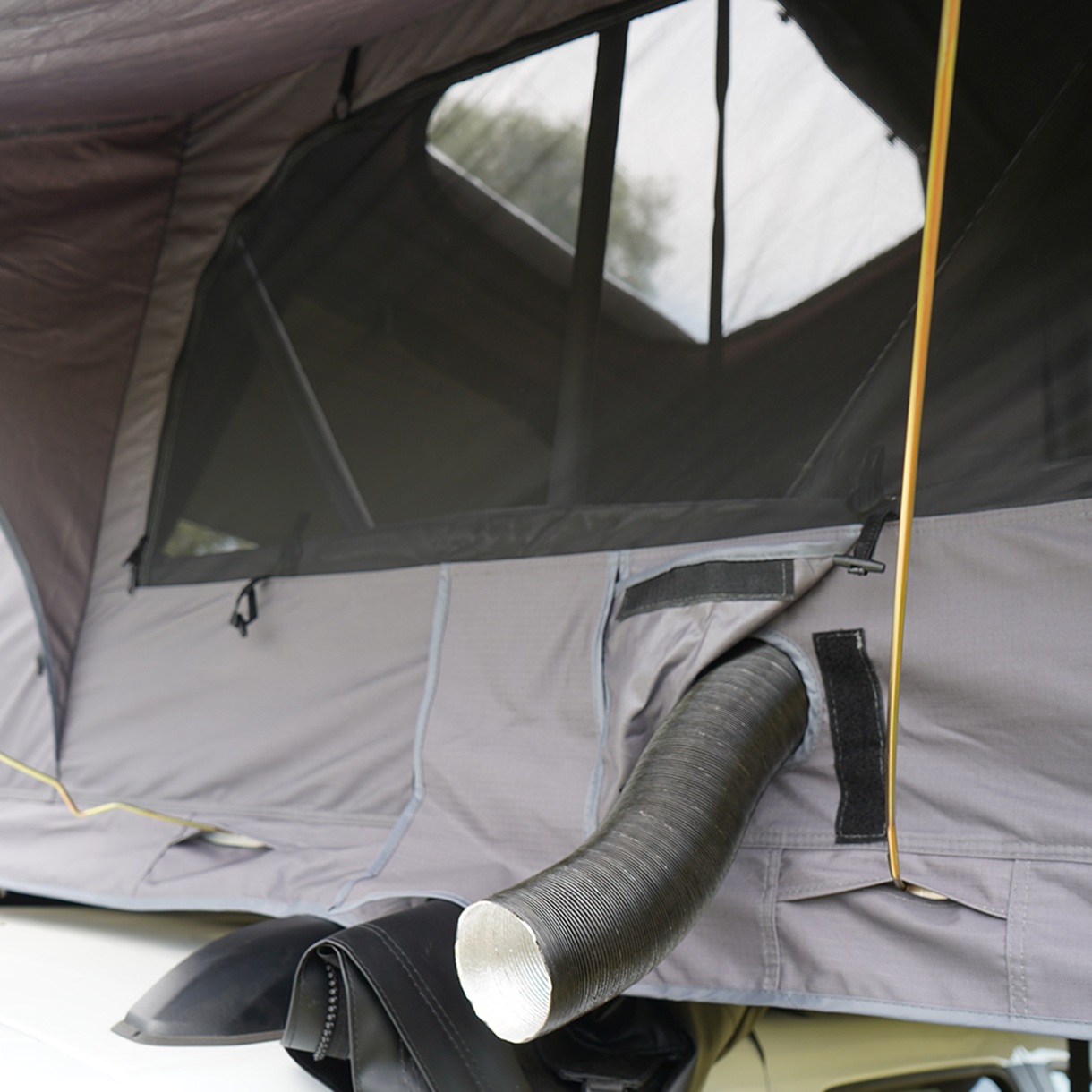 Cort plafon auto Overlander Explorer 3.0, 140 cm, cu Sky Roof - imagine 17