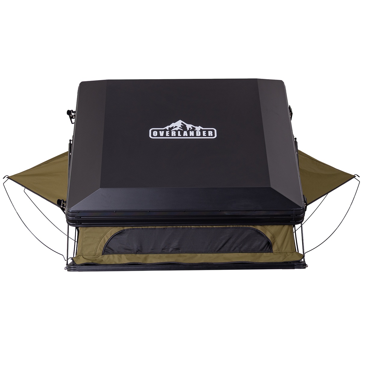 Cort plafon auto Overlander Nova Eco-Green, 2-3 persoane, carcasă aluminiu - imagine 5