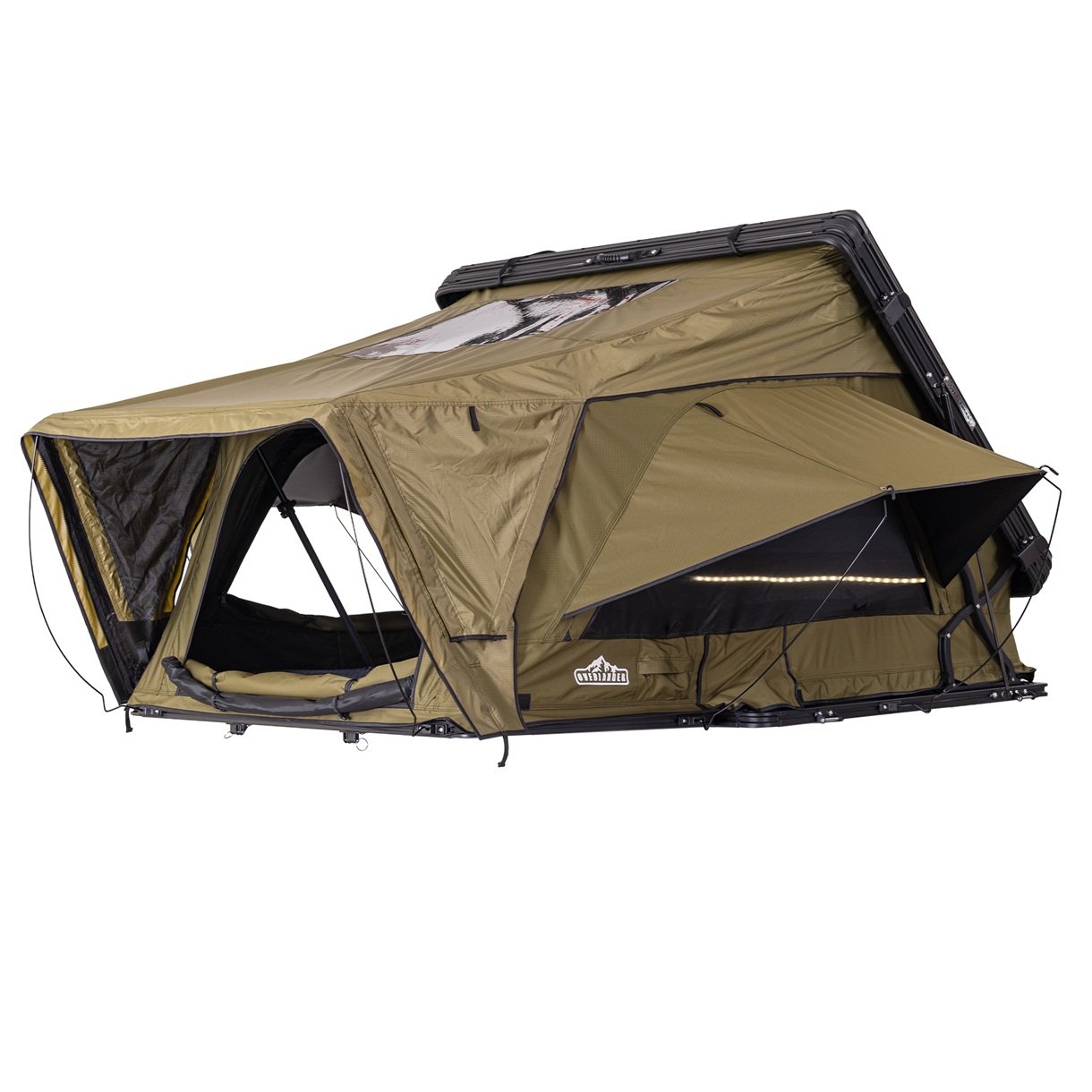 Cort plafon auto Overlander Nova Eco-Green pentru 2-3 persoane