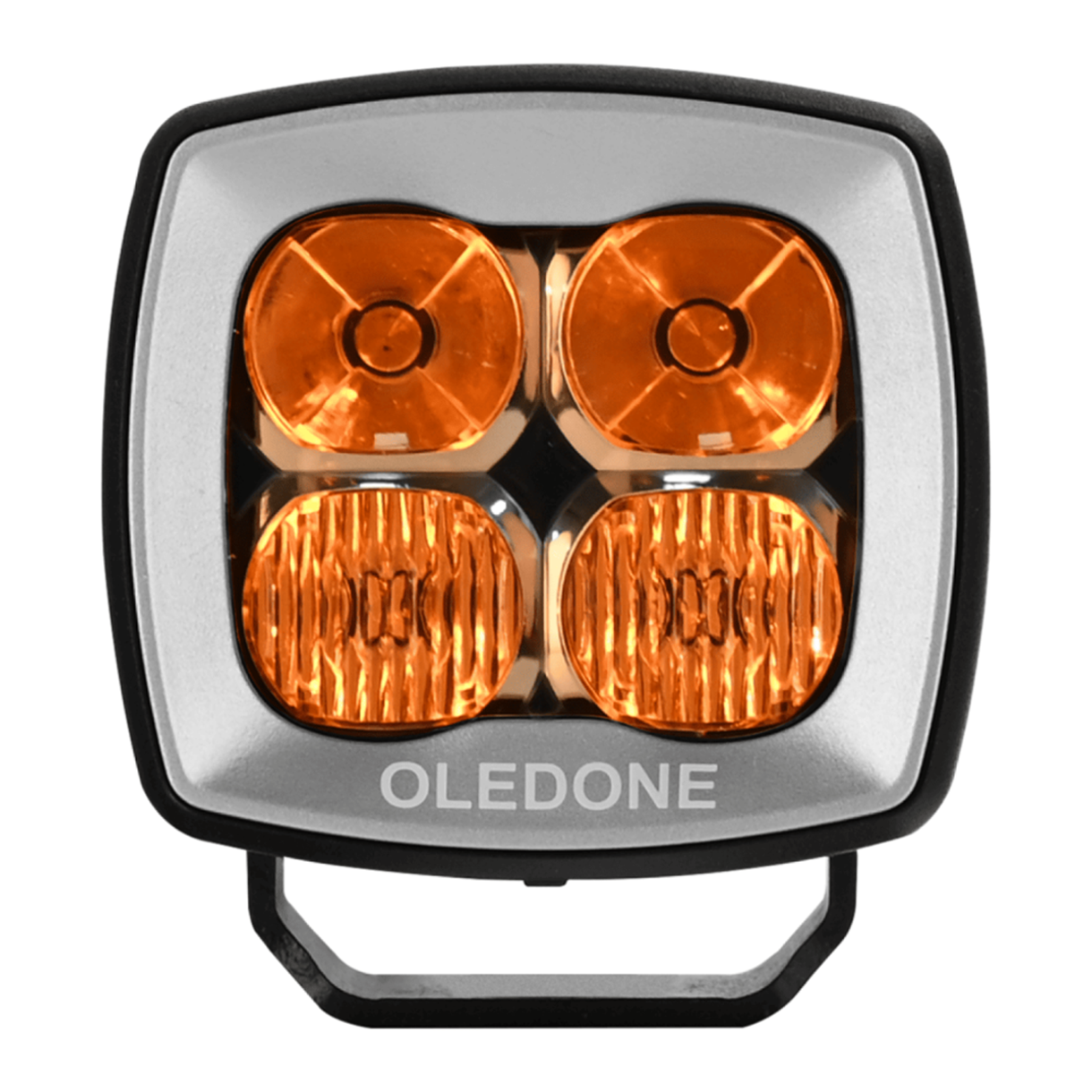 Proiector LED auto 8 cm 40W Combo cu lumină albă și galbenă - imagine 5