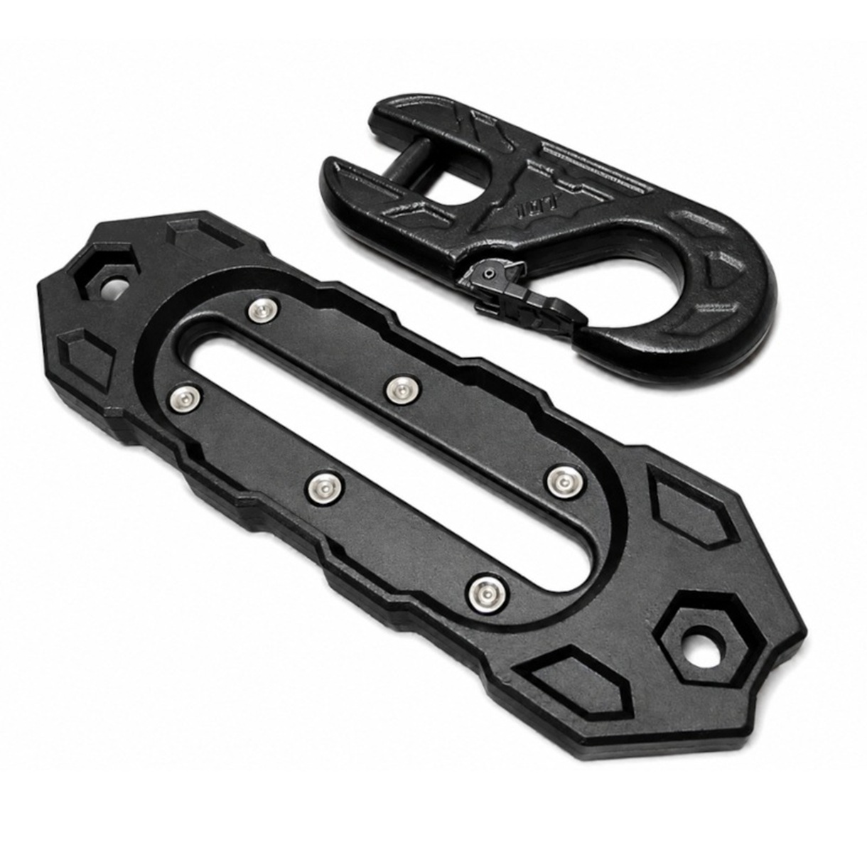 Fantă ghidaj troliu din aluminiu cu cârlig magnetic integrat - imagine 2