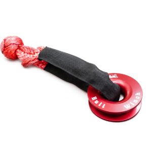 Set cu scripete pentru cablu sintetic și ochet sintetic Dyneema de 11 mm