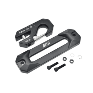 Ghidaj troliu din aluminiu cu cârlig integrat 19.000 lbs pentru șufă sintetică