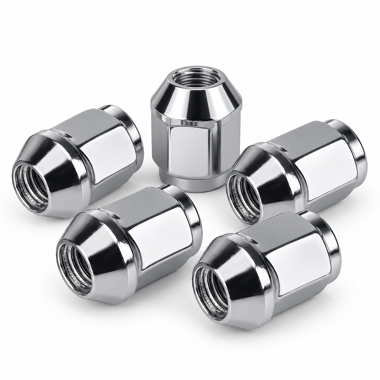 Piuliță roată 1/2"-20 UNF Jeep pentru jante din oțel, închisă, conică, 19 mm - imagine 3